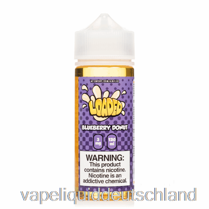 Blueberry Donut – Geladenes E-Liquid – Rücksichtslose Dämpfe – 120 Ml, 6 Mg Vape Deutschland
